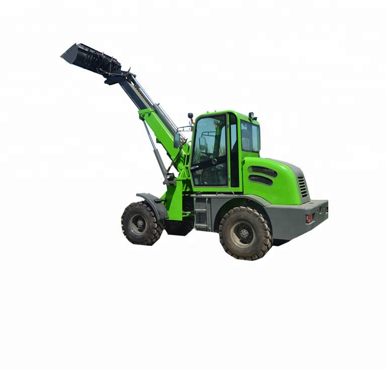 1ton Telescopic Wheel Loader mini telescopic boom loader and parts