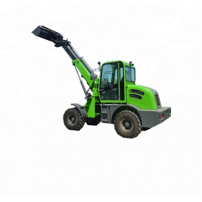 1ton Telescopic Wheel Loader mini telescopic boom loader and parts